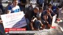 Под министерством энергетики шахтеры требуют выплатить задолженность по зарплате
