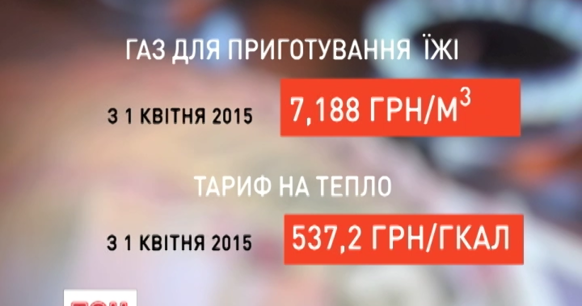 Українці платитимуть за газ і тепло набагато більше