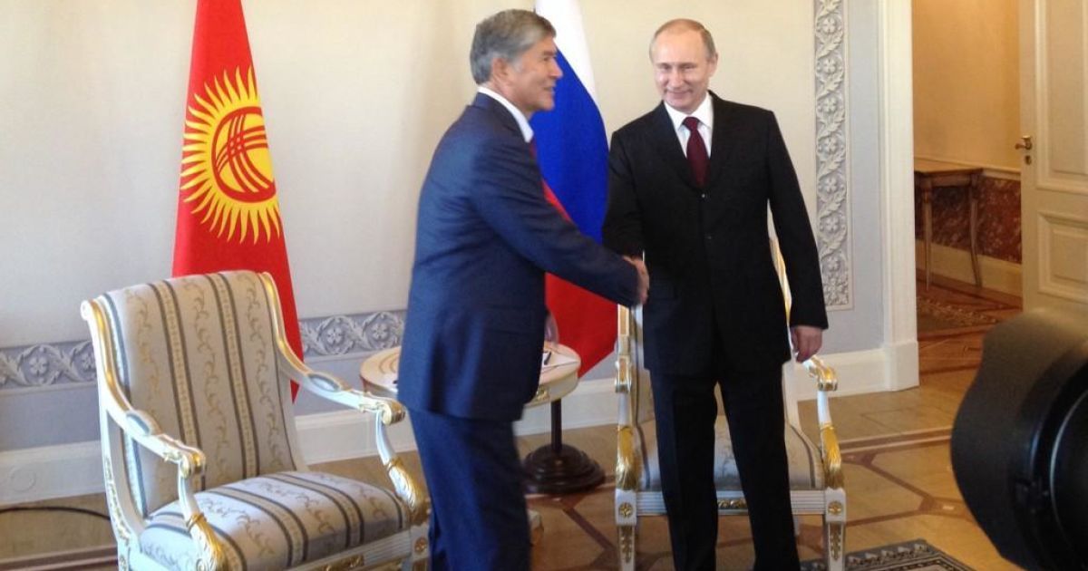 Сьогоднішня зустріч Атамбаєва та Путіна