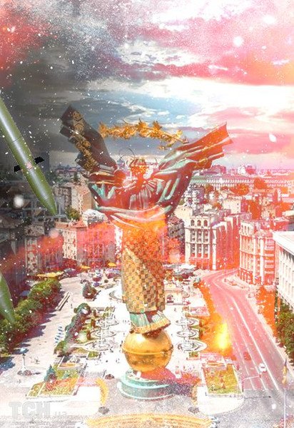 Росіяни намагались вдарити по Києву ракетами. Колаж ТСН.ua