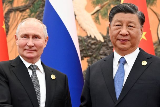 Vladimir Putin con Xi Jinping durante una visita in Cina, 18 ottobre 2023 / © Associated Press