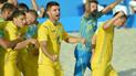 Сборная Украины по пляжному футболу победила Испанию на Европейских играх-2019