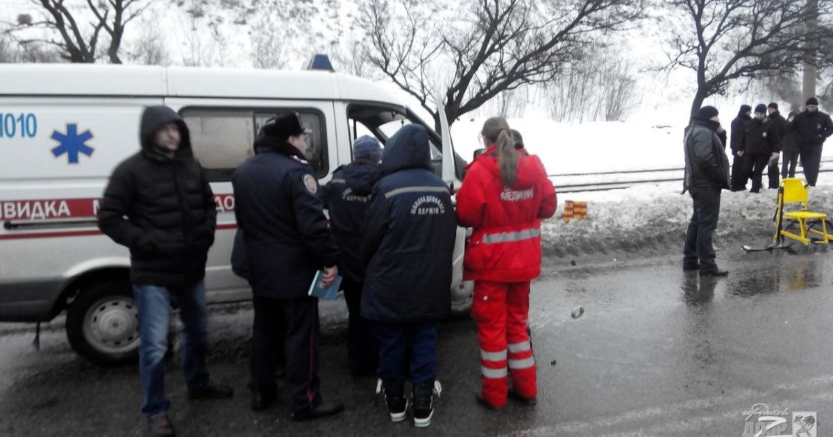 В Харькове "скорая" протаранила автобус / © Городской дозор Харькова