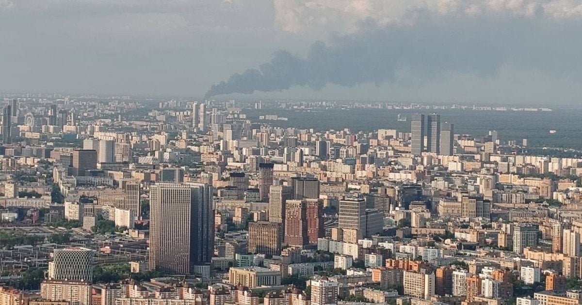 Пожежа під Москвою