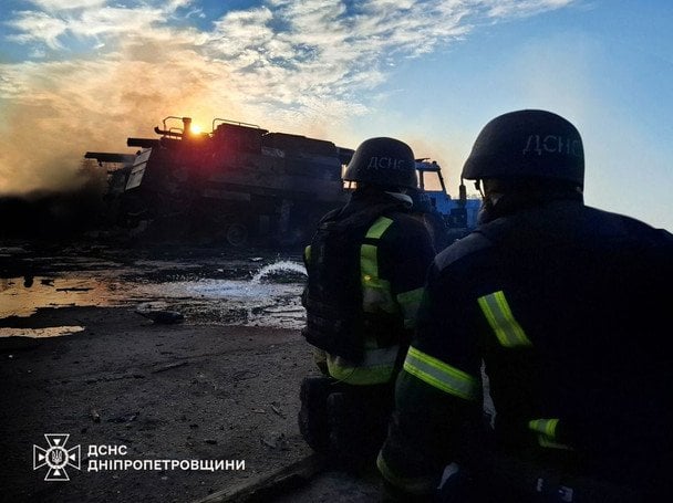 Последствия атаки на Днепропетровскую область