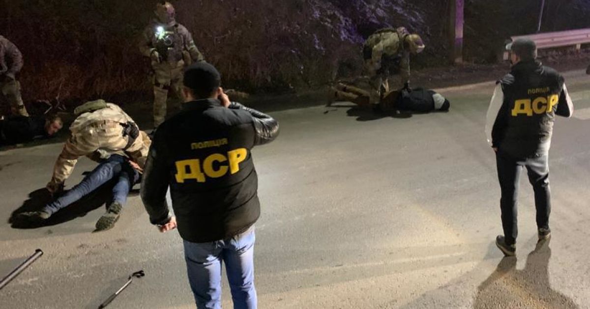 затримання на Закарпатті_1 / © Національна поліція України