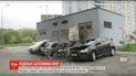 В столице дотла сгорело пять автомобилей