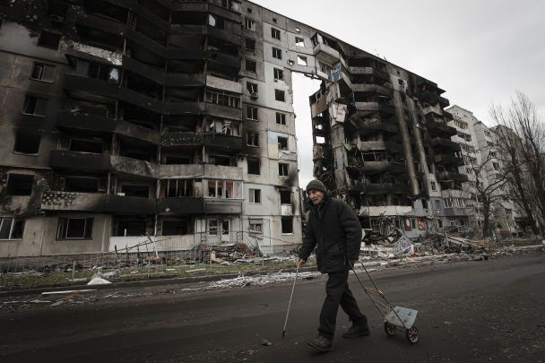 Дом после обстрела оккупантов / © gettyimages.com