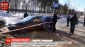 Смертельна ДТП у Києві: Audi винесло з дороги на зупинку