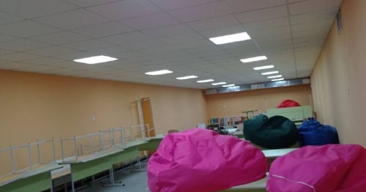 Відновлення шкільного укриття після аварії