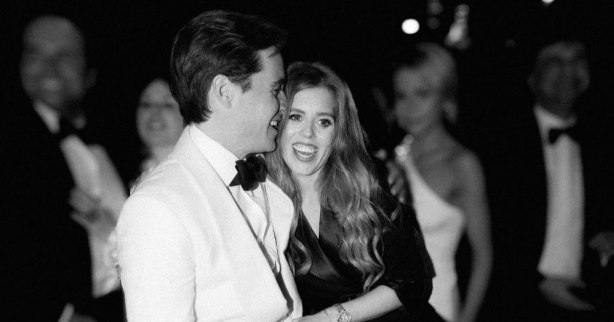 Princess Beatrice and Edoardo Mapelli-Mozzi Share Rare Black and White New Year’s Party Photos on Instagram