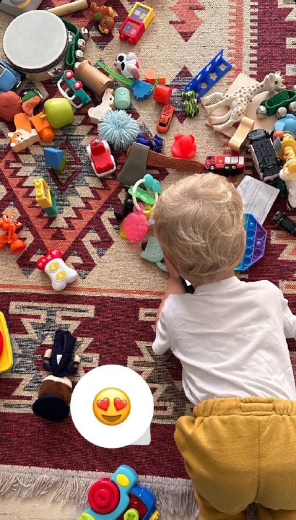 Сын Екатерины Осадчей и Юрия Горбунова / © instagram.com/kosadcha