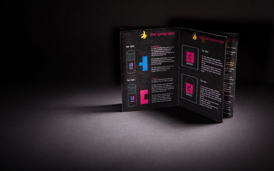 В наборе для влюбленных можно найти аэрозольный презерватив и "умный" бюстгальтер / © Packaging of the world