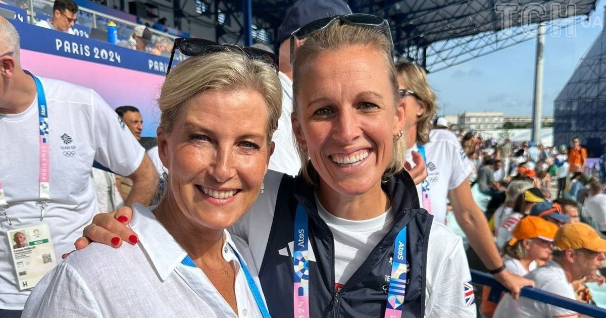 Герцогиня Эдинбургская Софи на Олимпиаде в Париже