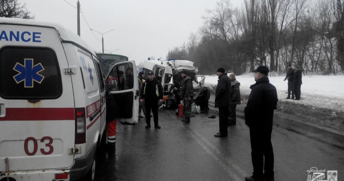 В Харькове "скорая" протаранила автобус / © Городской дозор Харькова