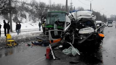 В Харькове &quot;скорая&quot; протаранила автобус / © Городской дозор Харькова