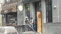 В Киеве неизвестные захватили здание на Воздвиженке, очевидцы говорят о стрельбе и взрыве