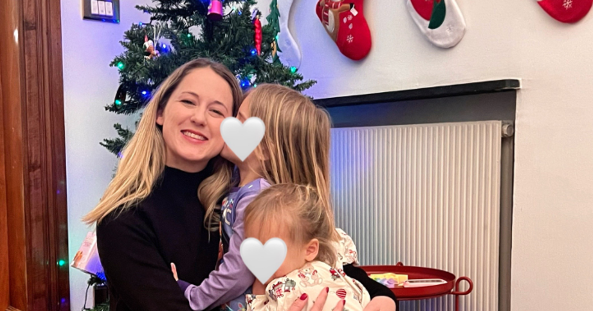 Американка з дітьми