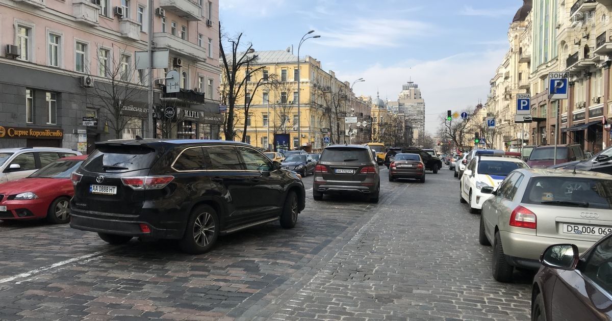 Перекриття в центрі Києва_2 / © Фото Антон Страшко/ТСН