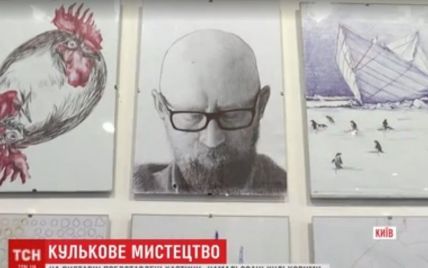У Києві відкрили експозицію намальованих звичайними кульковими ручками картин