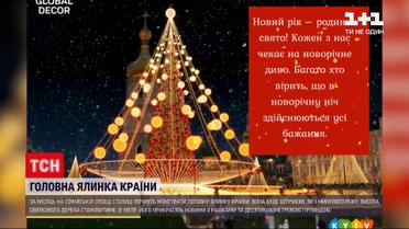 Новини України: за місяць розпочнуть монтаж новорічної ялинки на Софійській площі