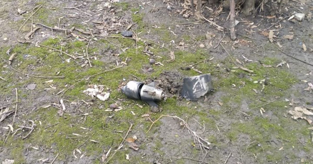 У Києві на Голосієво знайшли рештки вибухівки / © bigkyiv.com.ua