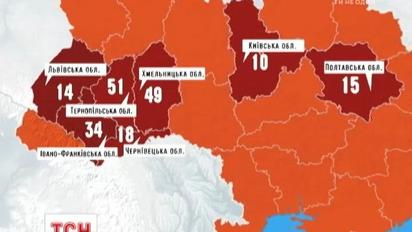 Тернопільщина і Хмельниччина знеструмлені після сильного снігопаду