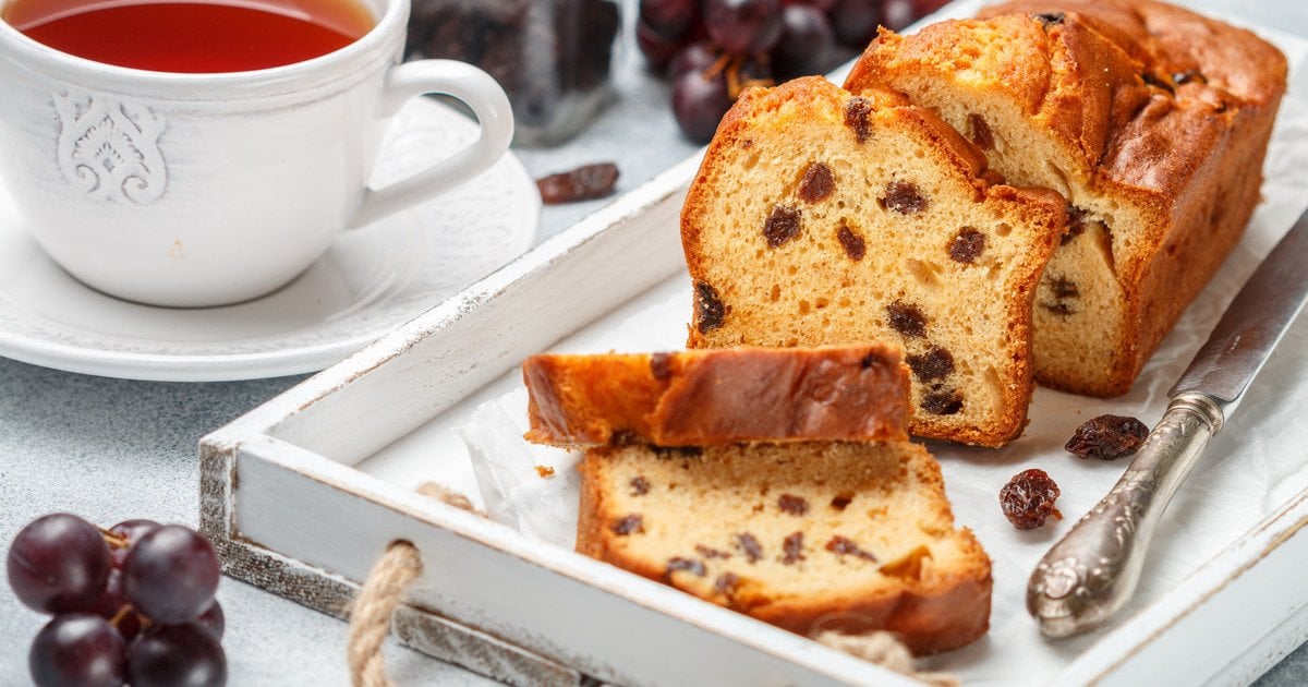 Кекс із родзинками