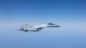 Российский истребитель, совершивший перехват британского самолета-разведчика Rivet Joint