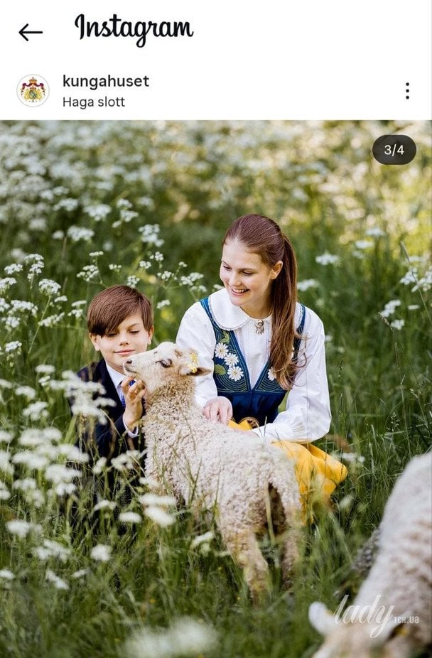 Принц Оскар і принцеса Естель / © Шведська королівська родина/Instagram