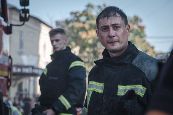Рятувальник ДСНС / © ГУ ДСНС в Донецькій області