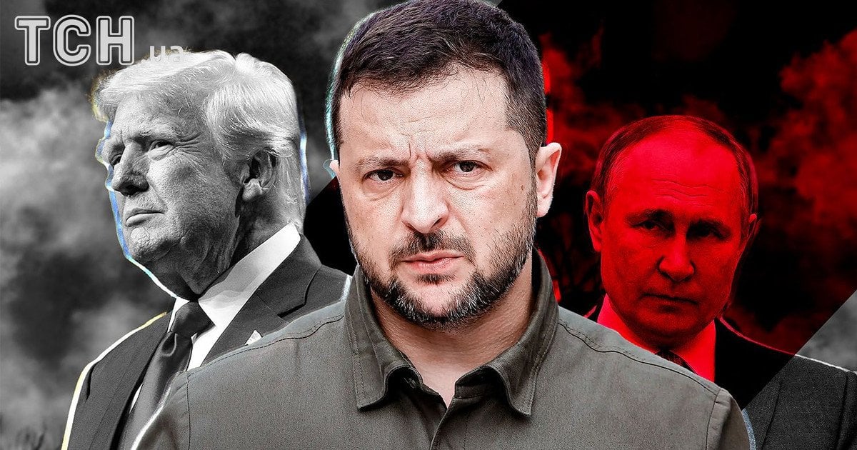 Дональд Трамп, Володимир Зеленський, Володимир Путін