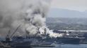 У США внаслідок вибуху на кораблі ВМС постраждали понад два десятки людей
