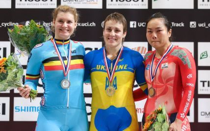 Два "золота" и "серебро". Украинцы подкорили второй этап Кубка мира по велоспорту