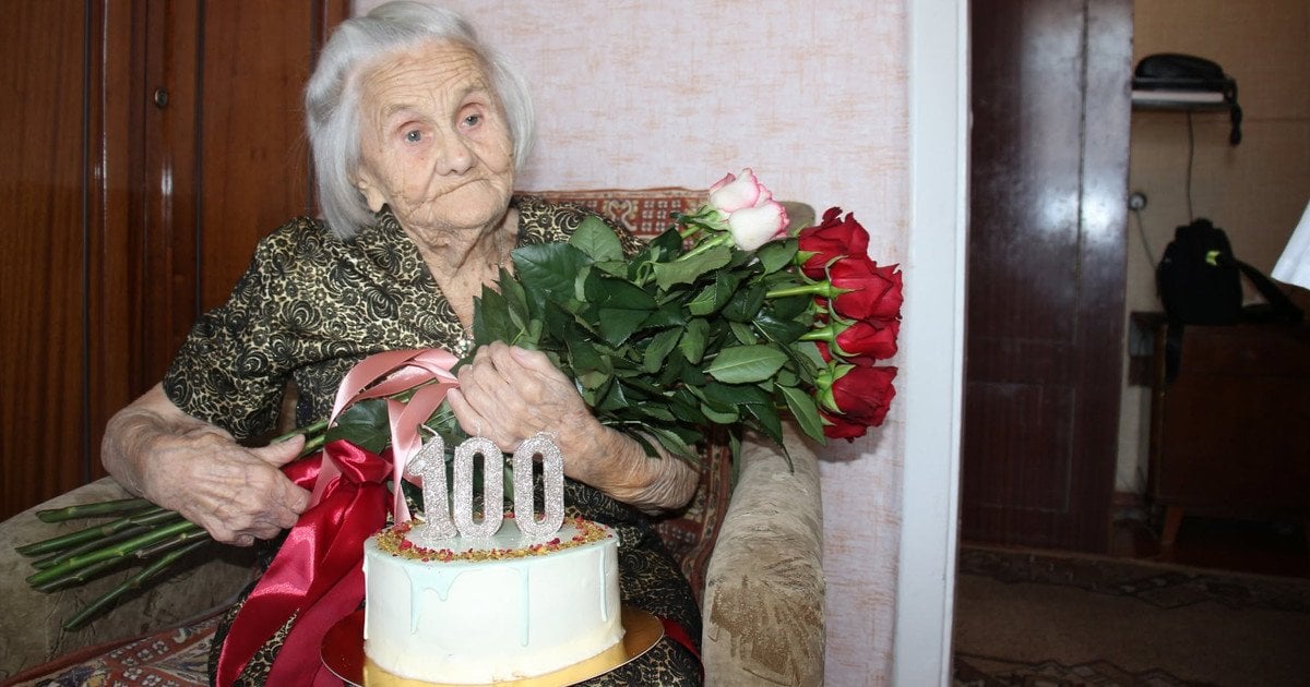 100-літня жителька Рівного Катерина Громаченко