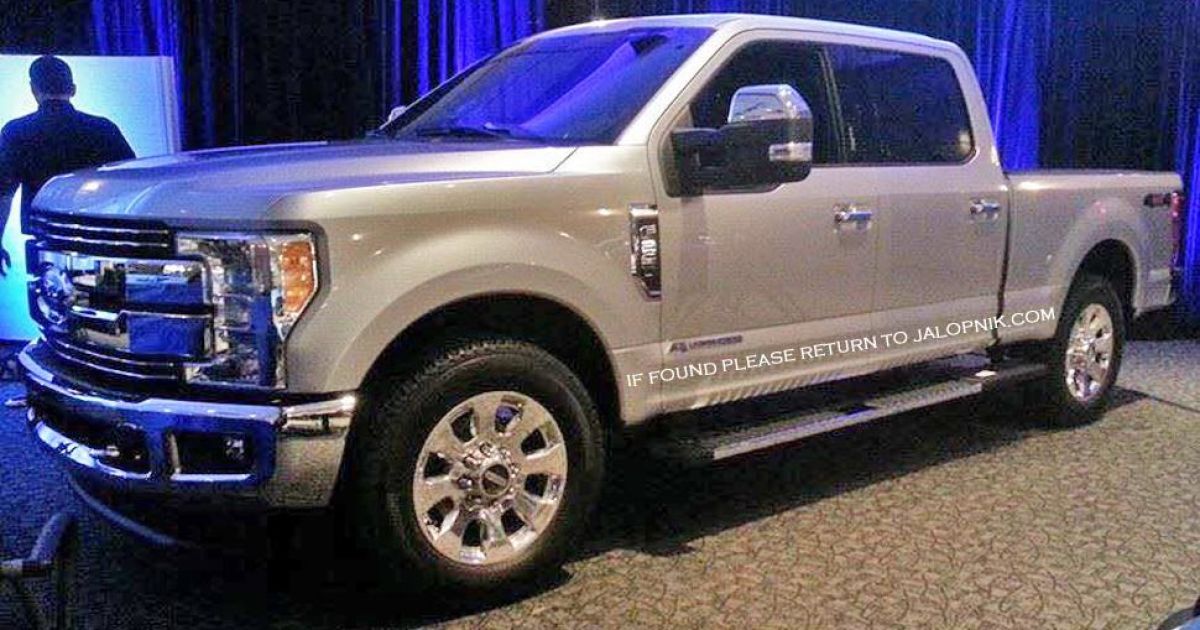 В Сети появилось первое фото нового пикапа Ford F-250