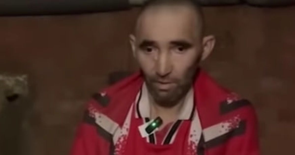 Пленный Рустам Гареев, который насиловал и убивал жителей Авдеевки