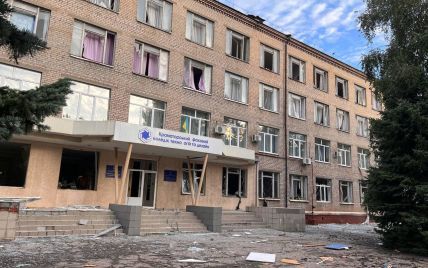 Российская армия обстреляла два учебных заведения в Краматорске: фото