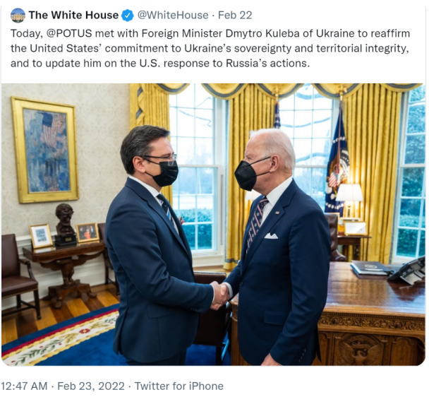 © Twitter/Джо Байден