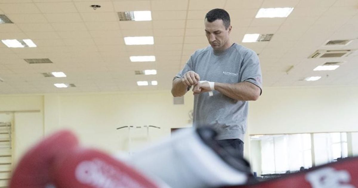 Володимир Кличко знову надягнув боксерські рукавички