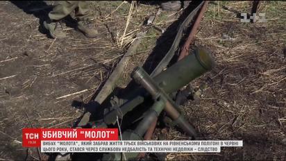 Убийственный "Молот". Почему на Ровенском полигоне взорвался миномет и унес жизни трех военных