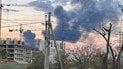 Пожар в Крыму после атаки дронов 29 октября