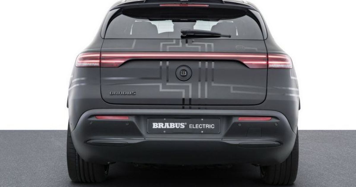 Mercedes EQC після тюнінга від Brabus_2 / © AutoWeek.nl