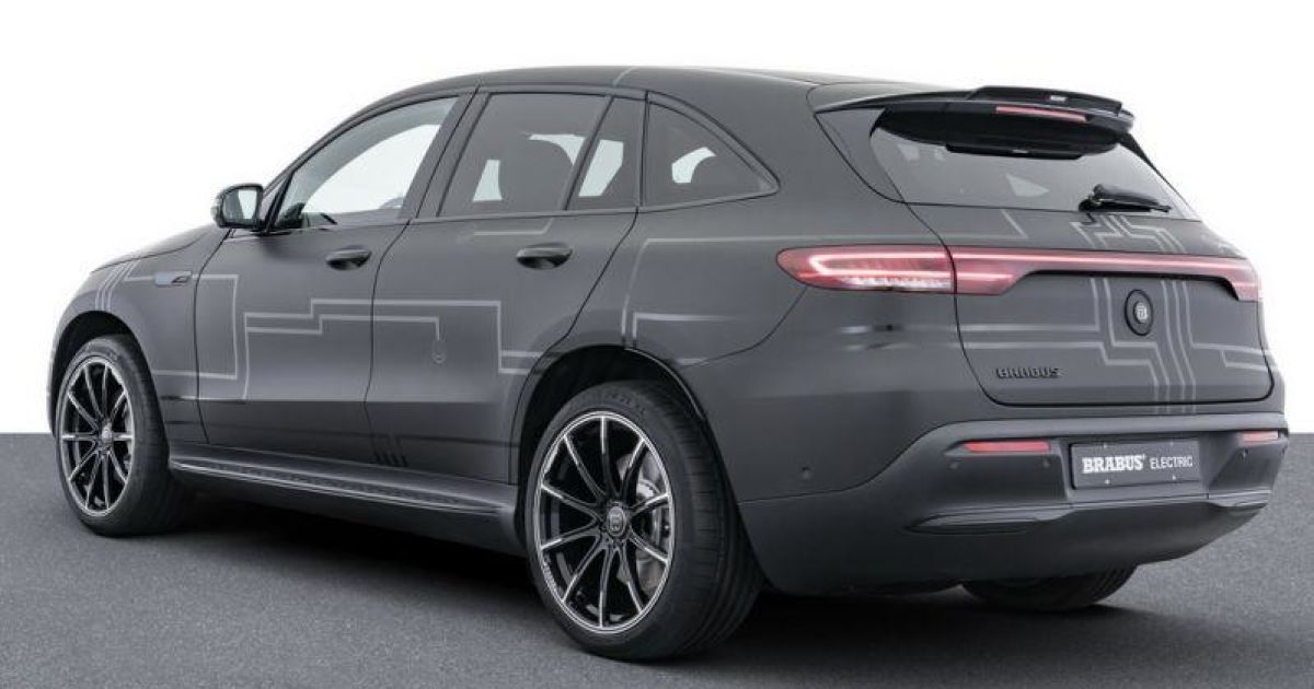 Mercedes EQC після тюнінга від Brabus_1 / © AutoWeek.nl