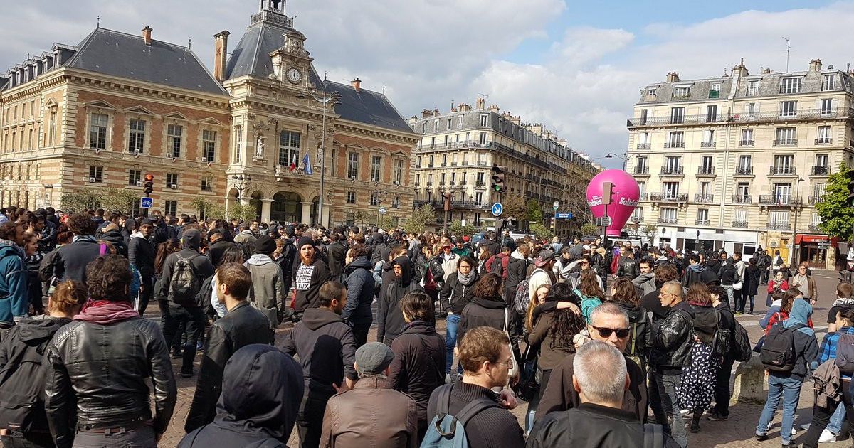 протест проти Ле Пен_2 / © twitter.com