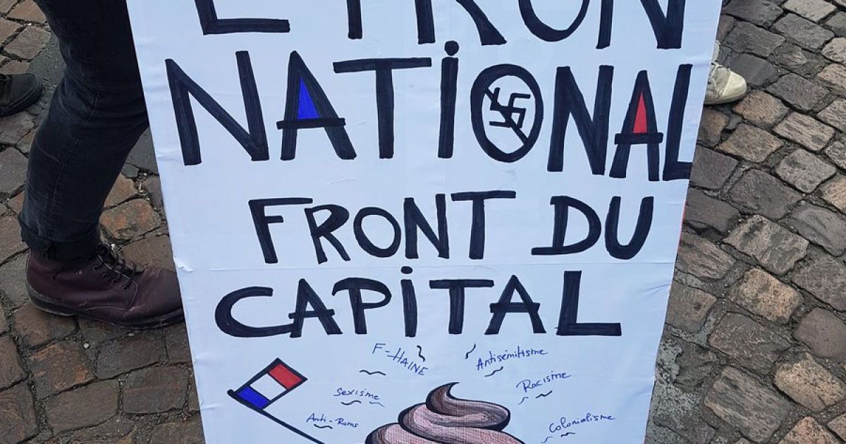 протест проти Ле Пен_3 / © twitter.com