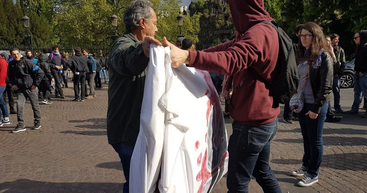 протест проти Ле Пен_4 / © twitter.com