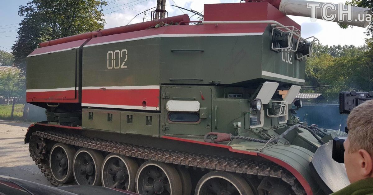 Пожежні танки у Калинівці / © Фото Івана Гребенюка/ТСН