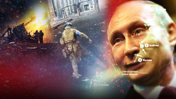 Вогяний вал та м’ясні штурми - тактика Путіна / © ТСН.ua