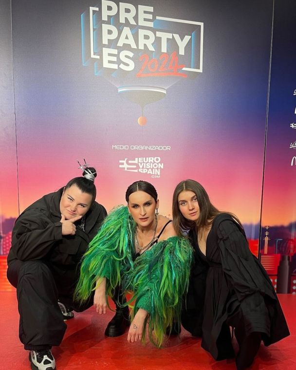 alyona alyona и Jerry Heil на пре-пати "Евровидение-2024" в Испании / © instagram.com/suspilne.eurovision